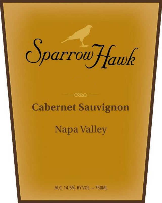 Sparrow Hawk Cabernet Sauvignon 2013 Front Label