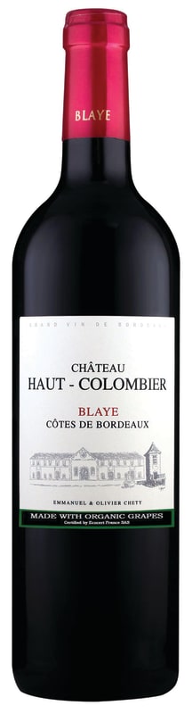 Chateau Haut-Colombier 2017 Front Bottle Shot