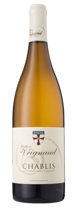 Domaine Vrignaud Chablis 2018 Front Bottle Shot