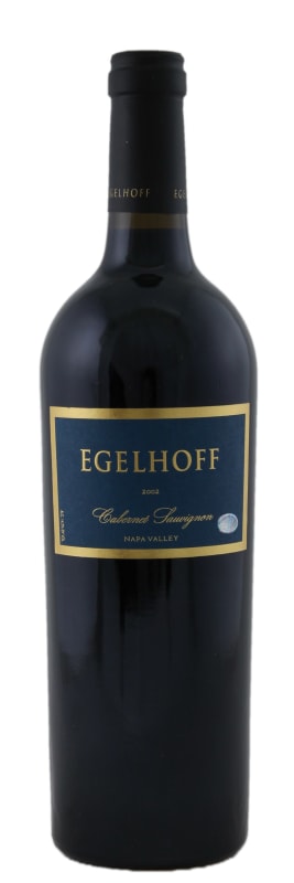 Egelhoff Wines Cabernet Sauvignon 2002 Front Bottle Shot