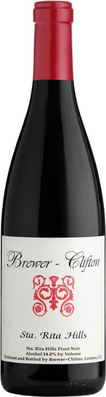 Brewer-Clifton Sta. Rita Hills Pinot Noir 2016 Front Bottle Shot