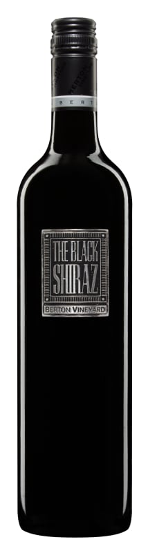 Berton Vineyards Metal Label The Black Shiraz 2021 Front Bottle Shot