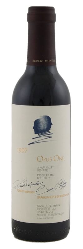 Opus One (375ML half-bottle) 1997 Front Bottle Shot