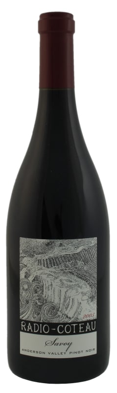 Radio-Coteau Savoy Pinot Noir 2005 Front Bottle Shot