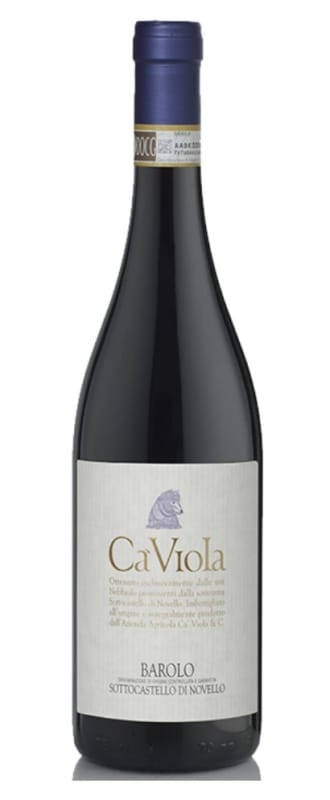 Ca'Viola Barolo Sottocastello di Novello 2010 Front Bottle Shot