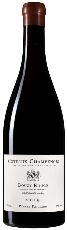 Pierre Paillard Coteaux Champenois Bouzy Rouge Les Mignottes 2019 Front Bottle Shot
