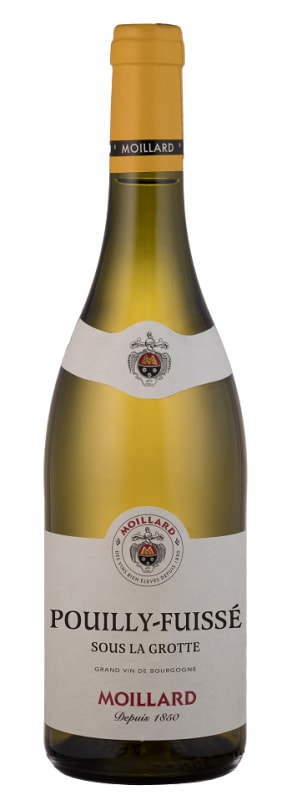 Moillard Pouilly Fuisse Sous La Grotte Chardonnay 2017 Front Bottle Shot