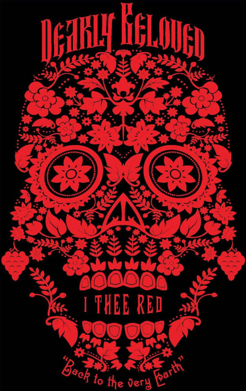Dearly Beloved I Thee Red 2016 Front Label