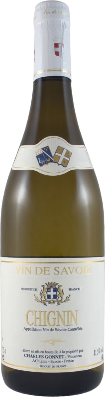 Domaine Gonnet Chignin 2021 Front Bottle Shot