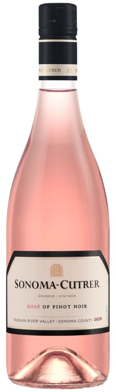 Sonoma-Cutrer Rose of Pinot Noir 2020 Front Bottle Shot