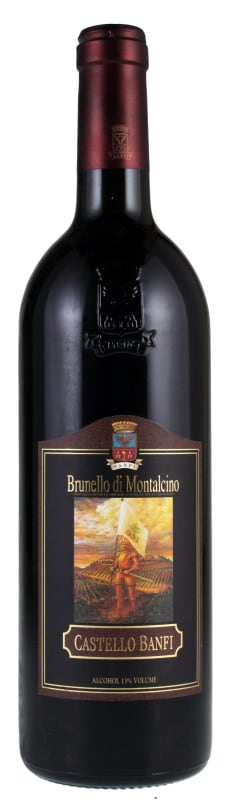 Banfi Brunello di Montalcino 1999 Front Bottle Shot