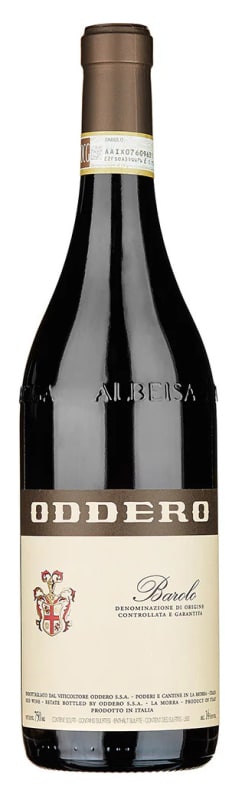 Oddero Barolo 2022 Front Bottle Shot