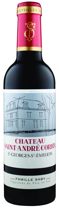 Chateau Saint-Andre Corbin (375ML half-bottle) 2021 Front Bottle Shot