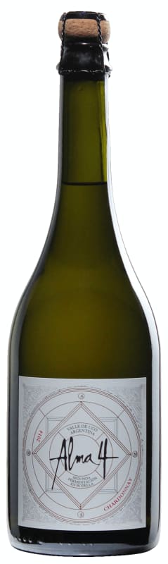 Alma 4 Blanc de Blanc 2014 Front Bottle Shot