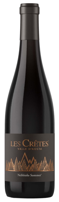Les Cretes Nebbiolo Sommet 2019 Front Bottle Shot