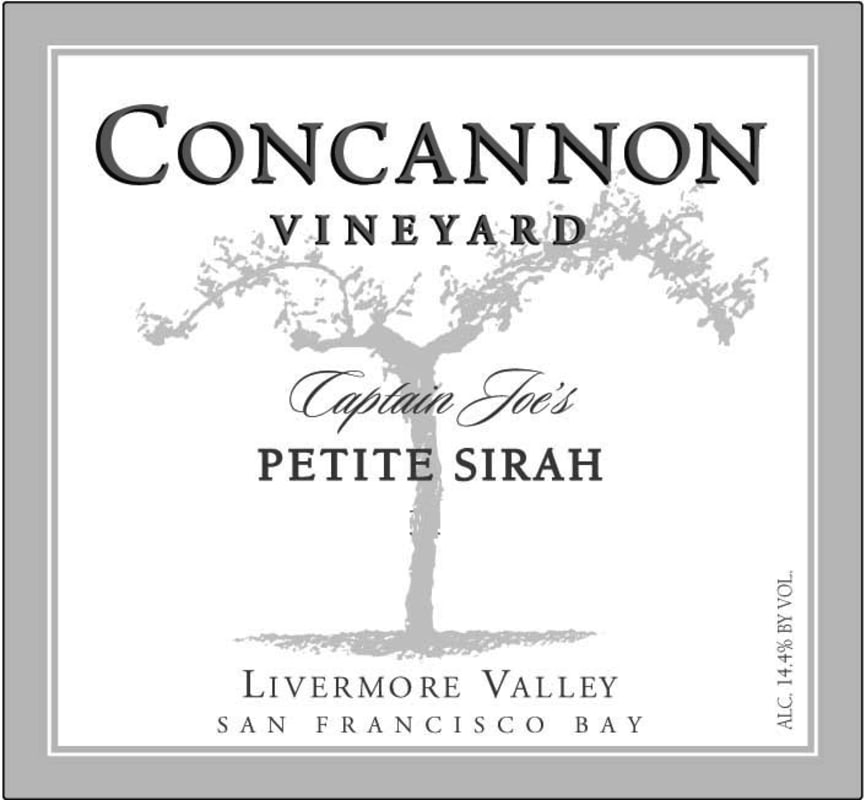 Concannon Captain Joe's Petite Sirah 2006 Front Label