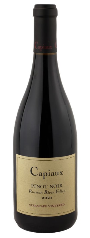 Capiaux Cellars Starscape Vineyard Pinot Noir 2021 Front Bottle Shot
