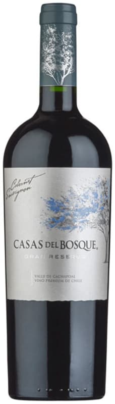 Casas del Bosque Gran Reserva Cabernet Sauvignon 2017 Front Bottle Shot