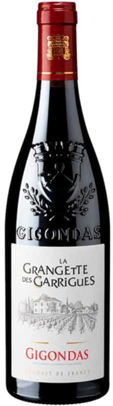 La Grangette des Garrigues Gigondas 2020 Front Bottle Shot