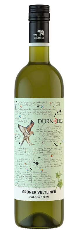 Weingut Durnberg Weinviertel Falkenstein Gruner Veltliner 2020 Front Bottle Shot