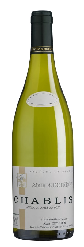 Domaine Geoffroy Chablis 2020 Front Bottle Shot
