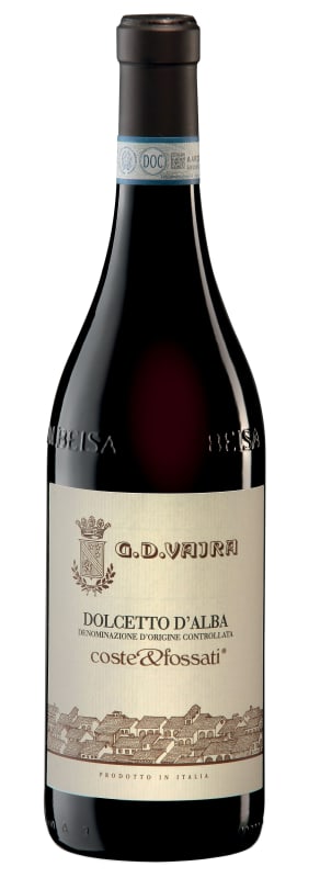 G.D. Vajra Dolcetto d'Alba Coste and Fossati 2022 Front Bottle Shot