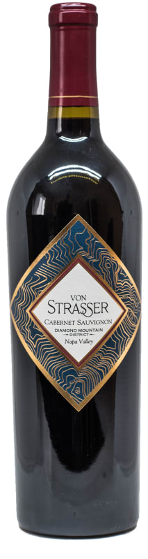 Von Strasser Diamond Mountain Cabernet Sauvignon 2015 Front Bottle Shot