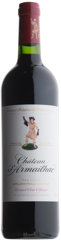 Chateau d'Armailhac (Stained Label) 2019 Front Bottle Shot