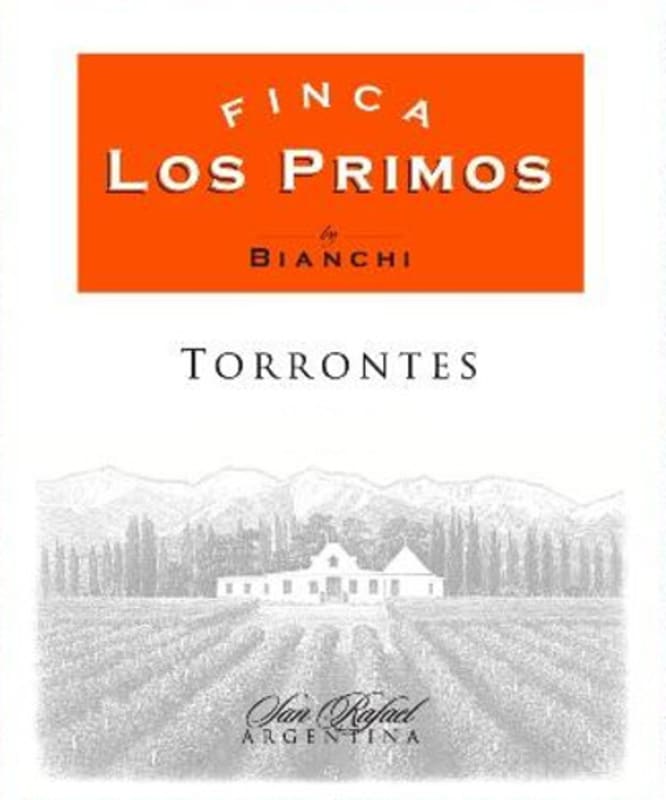 Casa Bianchi Finca Los Primos Torrontes 2014 Front Label