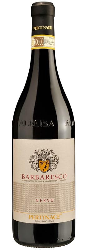 Pertinace Barbaresco Nervo 2019 Front Bottle Shot
