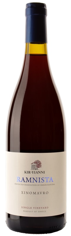 Kir-Yianni Ramnista Vineyard Xinomavro 2021 Front Bottle Shot