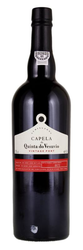 Quinta do Vesuvio Vintage Port Capela 2017 Front Bottle Shot