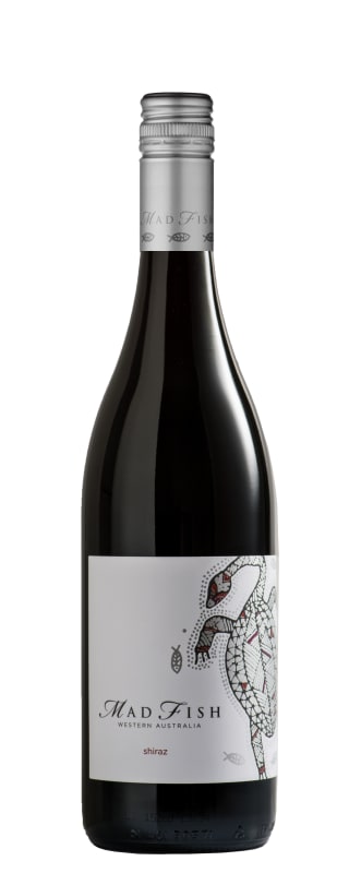 Mad Fish Shiraz 2016 Front Bottle Shot
