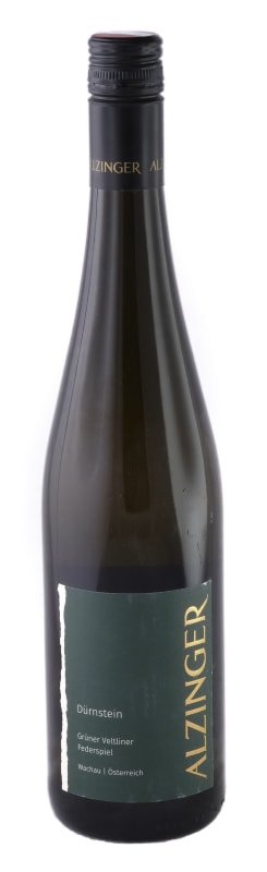 Weingut Alzinger Durnstein Federspiel Gruner Veltliner 2019 Front Bottle Shot
