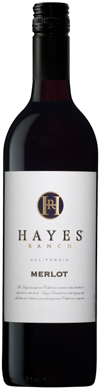 Hayes Ranch Merlot 2014 Front Bottle Shot