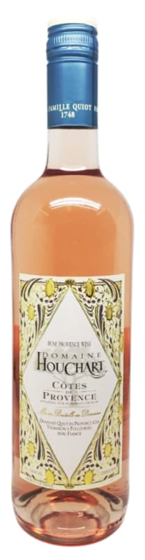 Domaine Houchart Cotes de Provence Rose 2019 Front Bottle Shot