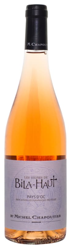 Bila-Haut by Michel Chapoutier Cotes du Roussillon Rose 2020 Front Bottle Shot