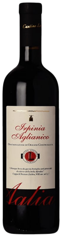 Lonardo Irpinia Rosso Aglianico 2018 Front Bottle Shot