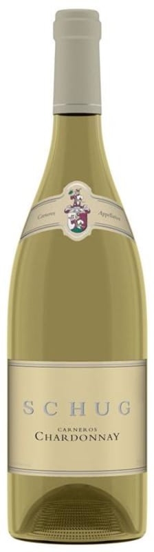Schug Carneros Chardonnay (375ML half-bottle) 2015 Front Bottle Shot