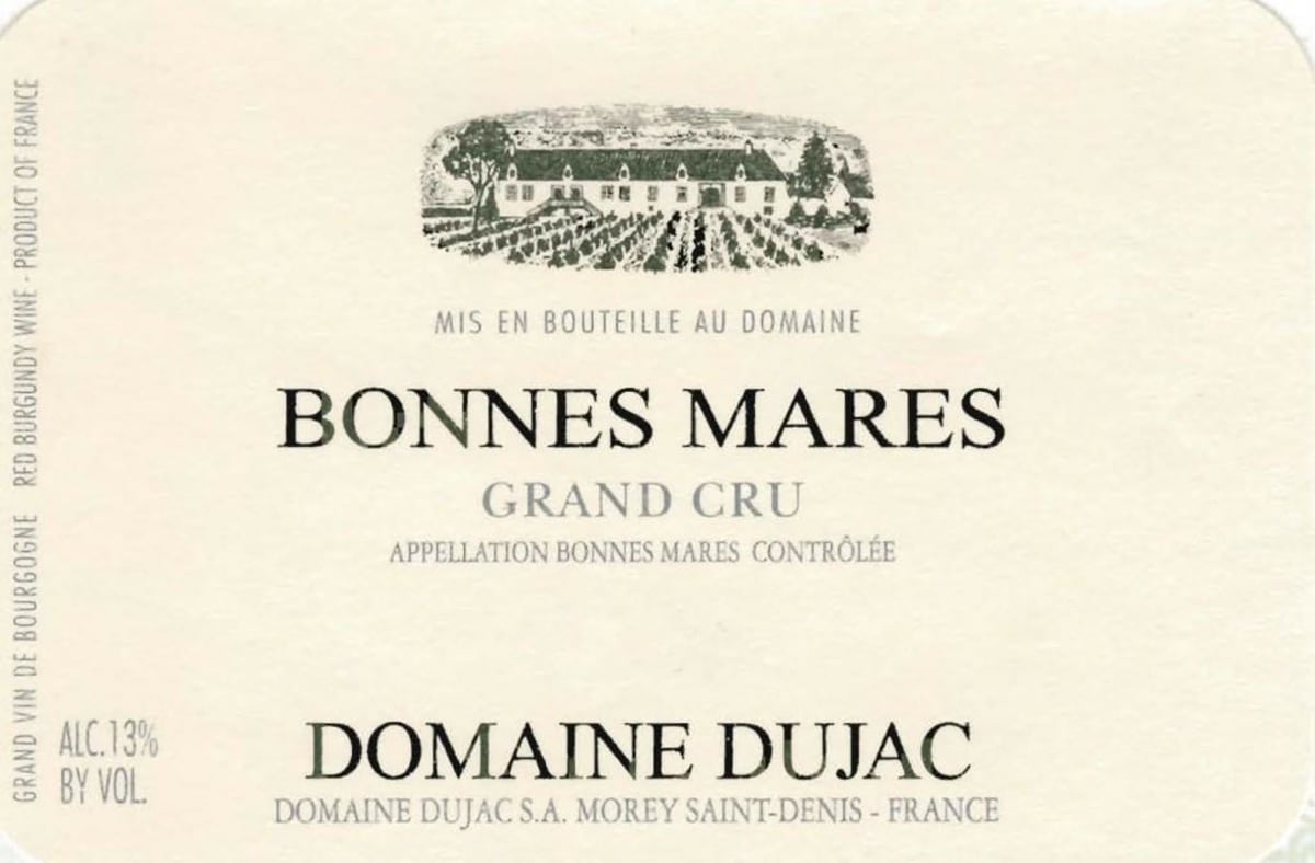 Domaine Dujac Bonnes Mares Grand Cru (1.5 Liter Magnum) 2021 Front Label