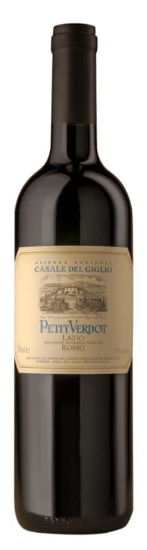 Casale del Giglio Petit Verdot 2017 Front Bottle Shot