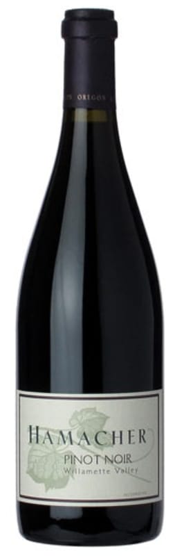 Hamacher Wines Pinot Noir 2013 Front Bottle Shot