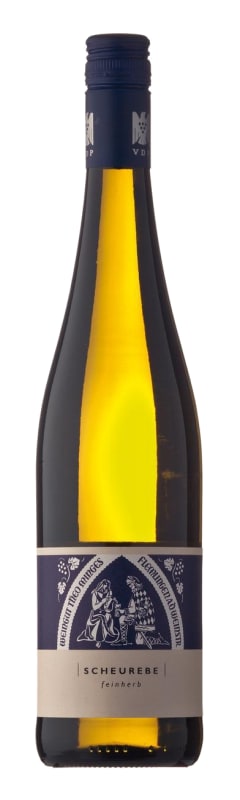 Weingut Theo Minges Pfalz Scheurebe Feinherb 2020 Front Bottle Shot