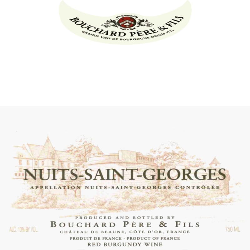 Bouchard Pere & Fils Nuits-Saint-Georges 2003 Front Label