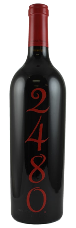Hollywood and Vine Cellars 2480 Cabernet Sauvignon 2012 Front Bottle Shot