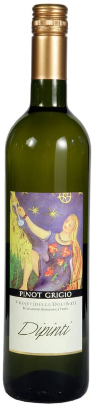 Dipinti Vigneti delle Dolomiti Pinot Grigio 2017 Front Bottle Shot