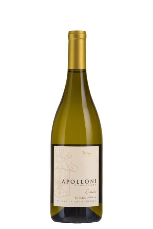 Apolloni Vineyards Estate Chardonnay 2019 Front Bottle Shot