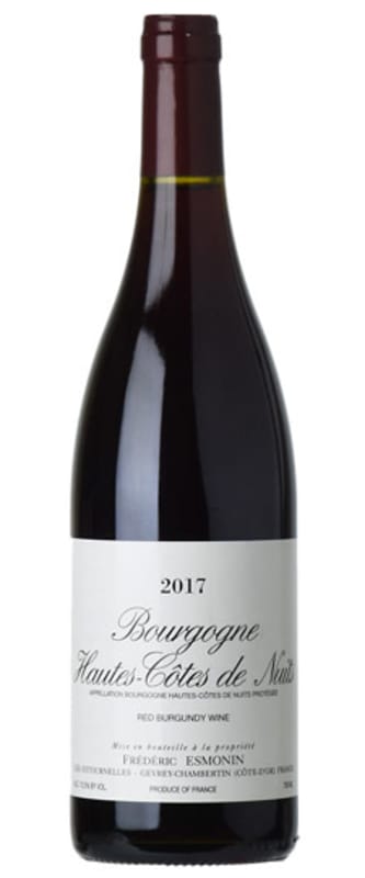 Frederic Esmonin Bourgogne Hautes Cotes de Nuits Rouge 2017 Front Bottle Shot