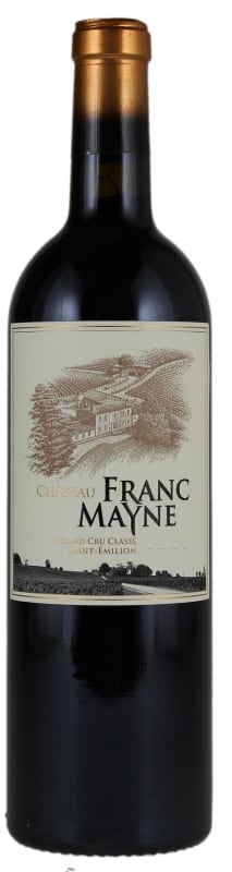 Chateau Franc Mayne 2015 Front Bottle Shot