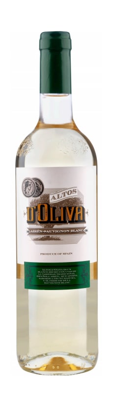 Altos d'Oliva Airen-Sauvignon Blanc 2018 Front Bottle Shot